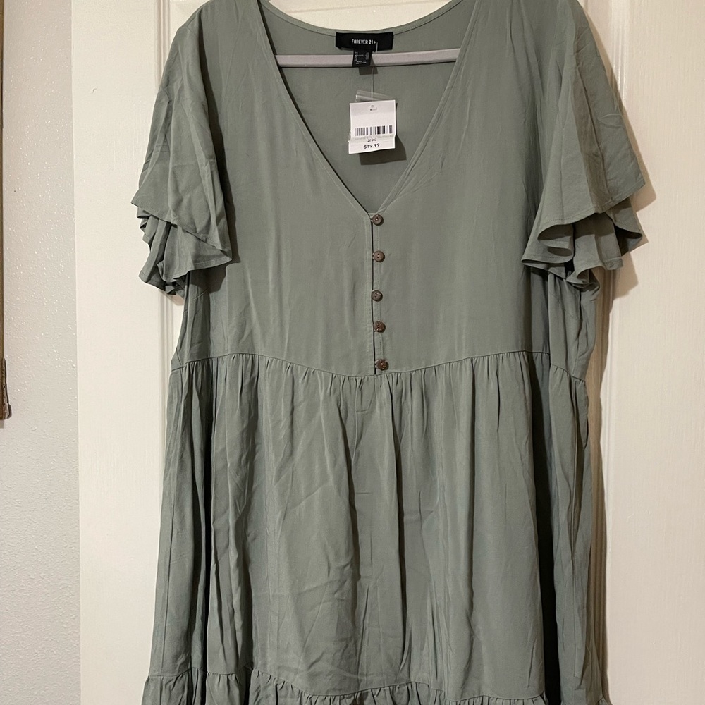 sage green dress!